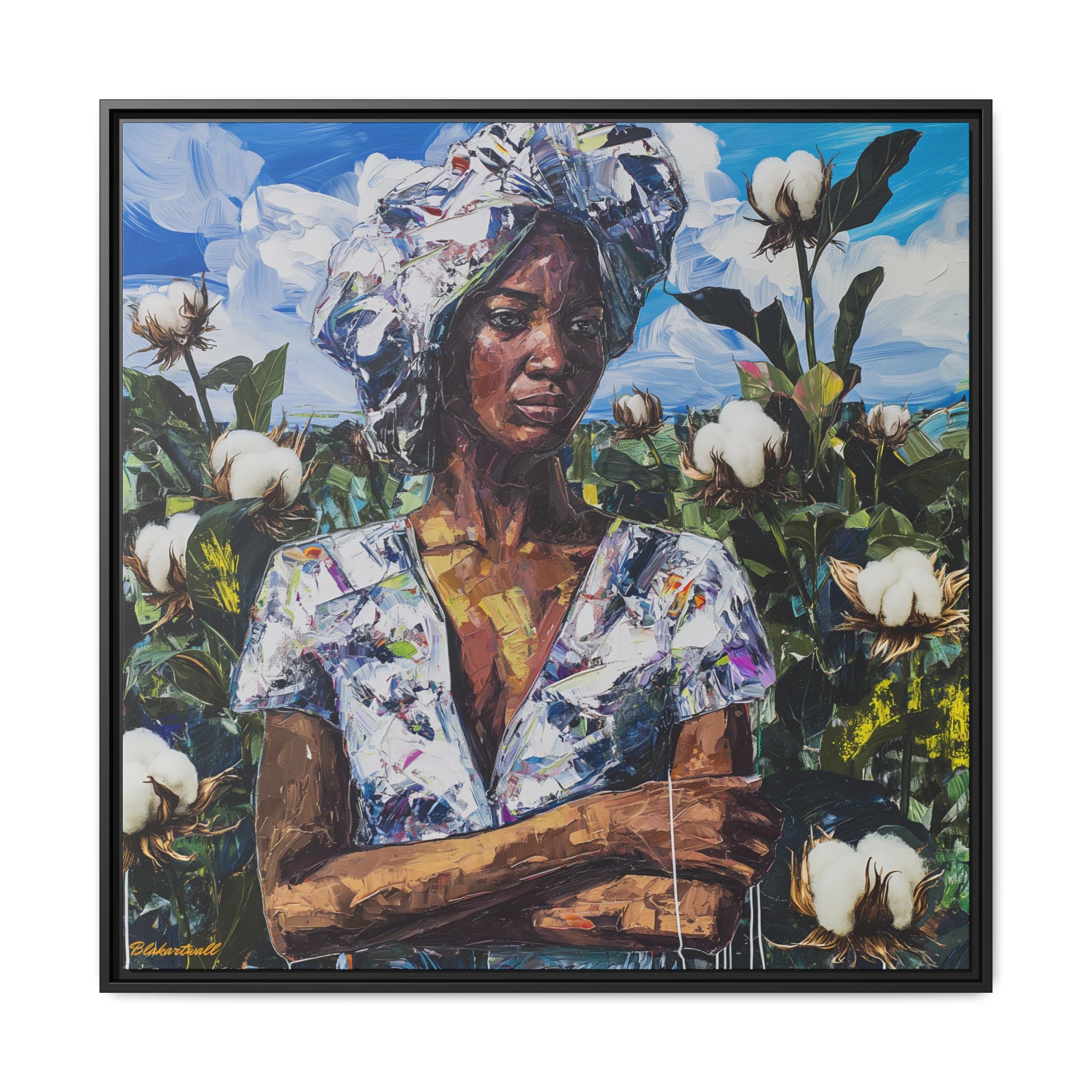 COTTON BLOOM: RESILIENCE IN NATURE