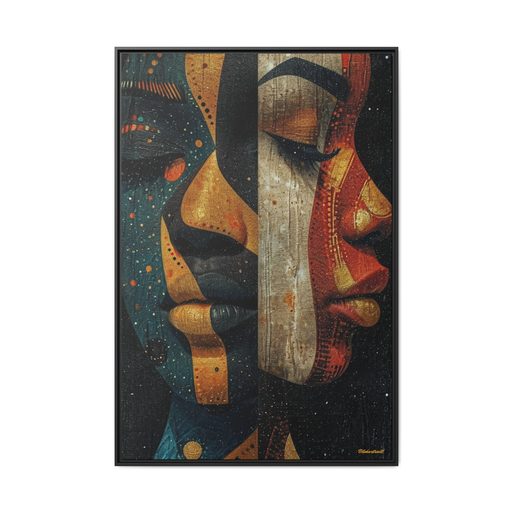 DIVIDED HARMONY: A DUAL PORTRAIT