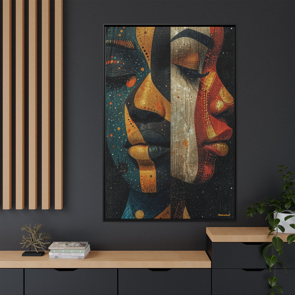 DIVIDED HARMONY: A DUAL PORTRAIT